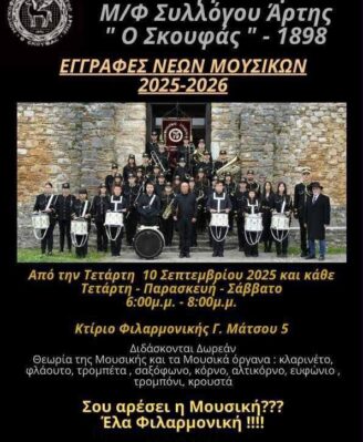 ΦΙΛΑΡΜΟΝΙΚΗ-ΕΝΑΡΞΗ ΕΓΓΡΑΦΩΝ